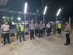 Jelang Pergantian Tahun, Anggota Pos PAM & Pos YAN Polres Lampung Timur Perkuat Sinergitas