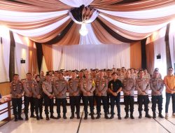 Arahan kepada Personel Polres Lampung Timur dalam Rangka Pembinaan Personel