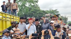 Polres Lampung Timur Bersama Kodim 0429/Lamtim Amankan Aksi Unjuk Rasa Petani Singkong