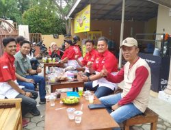 Grand opening Percetakan Aurel Gading dan minuman Larisyo,Pitik Kremes 2.