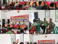 Ketua Asosiasi Perangkat Desa Se-Kabupaten Tulang Bawang APDESI Hi. Bambang Sumantri AP. Menggelar Rapat Dengar Pendapat Wartawan LSM