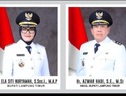 Resmi Dilantik Sebagai Bupati dan Wabup Lamtim