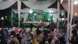 Polsek Tumijajar Laksanakan Pengamanan Acara pengajian akbar haflah akhirusanah Ponpes Nurul Qur’an di Kelurahan Dayamurni
